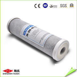Cina 10 &amp;#39;&amp;#39; CTO Karbon Aktif Filter Cartridge 45 Derajat Suhu Air pemasok