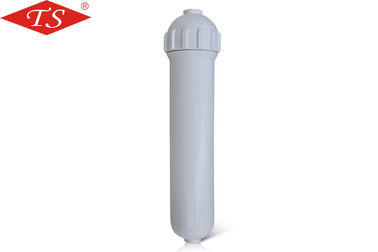 Cina Perumahan Filter RO Plastik Tahan Lama 10 Inch Diameter 5,5cm Untuk Pemurni Air pemasok
