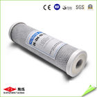 Cina 10 &amp;#39;&amp;#39; CTO Karbon Aktif Filter Cartridge 45 Derajat Suhu Air pabrik