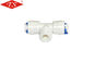 Aksesoris Air Purifier Kebocoran Bukti Plastik K6044 Tee Joint Tanpa Kacang pemasok