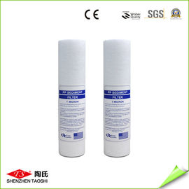 Cina OEM Kustom Seluruh Rumah Filter Cartridge, 10 Inch Filter Cartridge Melt Blown Bahan PP pemasok