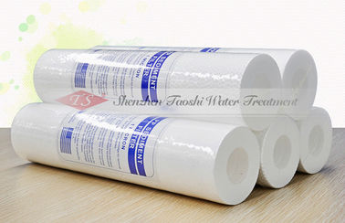 OEM Kustom Seluruh Rumah Filter Cartridge, 10 Inch Filter Cartridge Melt Blown Bahan PP pemasok