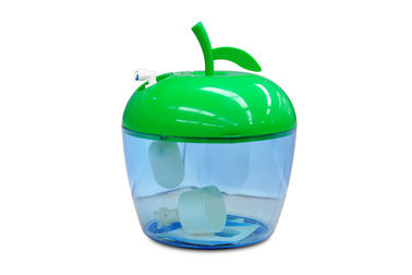 Pot Pemurni Air Plastik Food Grade, Pot Mineral Alkali 7.4 Liter Berbentuk Apel pemasok